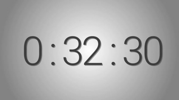 65 Minutes (1 hr. 5 min.) countdown Timer - Beep at the end | Simple Timer