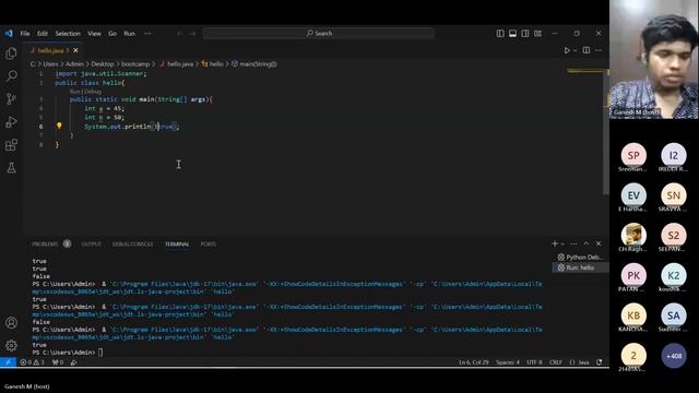 Java Learning Session-1 | 100 Days Of Coding In Java | V-CODE | CSI | VIT-AP смотреть онлайн