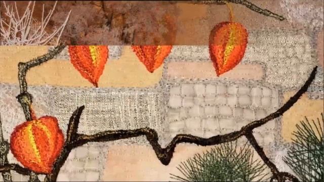 Зарисовка - мои осенне-зимние работы. Немного про себя и про будущие темы. Квилты Е.Вдовитской. смотреть онлайн