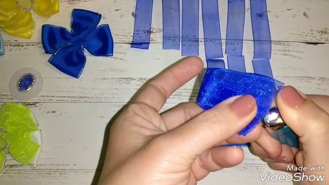 МК Воздушные бантики из органзы и репса?7.5 см/ar arcos/air bows смотреть онлайн