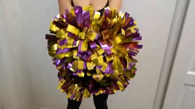 ПГМЛ100 Стандарт. Помпоны гантелеобразные для черлидинга (чирлидинга) люкс, премиальные. ЧЕРРИ-СПОР смотреть онлайн