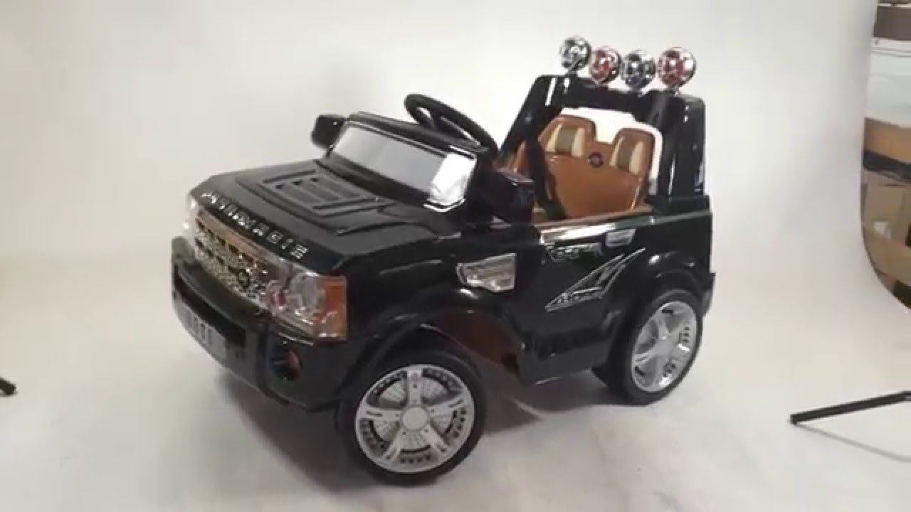 Детский электромобиль JJ 012B Land Rover смотреть онлайн