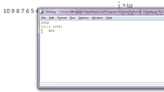 Python | Print first 10 natural numbers in reverse order हिंदी में MySirG.com смотреть онлайн