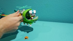 Распаковка игры Октонавты Вертолет и Барнаклс - Toys Octounauts Gup-h & Barnacles