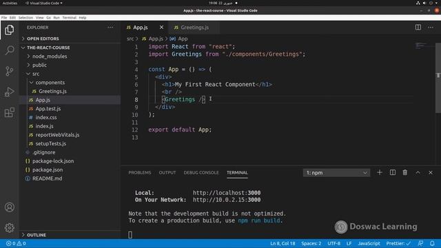 Functional Components Vs Class Components basics in ReactJS - 6 | Hindi / Urdu | Doswac Learning смотреть онлайн