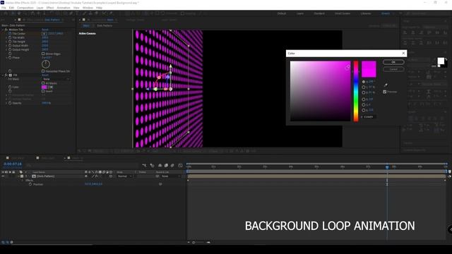 After Effects Create Animated Background Loops Effect Tutorial in Tamil смотреть онлайн