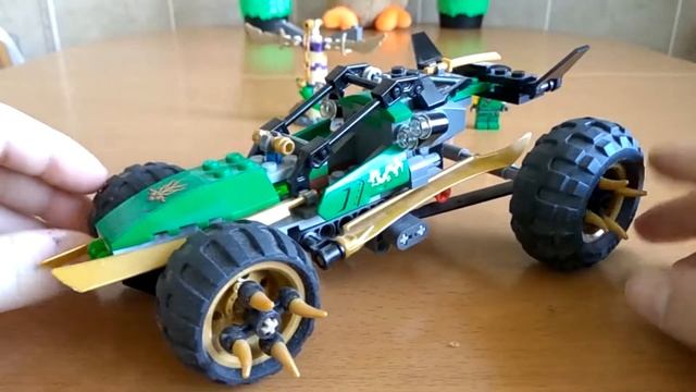 ОБЗОР НА ЛЕГО NINJAGO "БАГГИ ЗЕЛЕНОГО НИНДЗЯ". От LegoMan. смотреть онлайн
