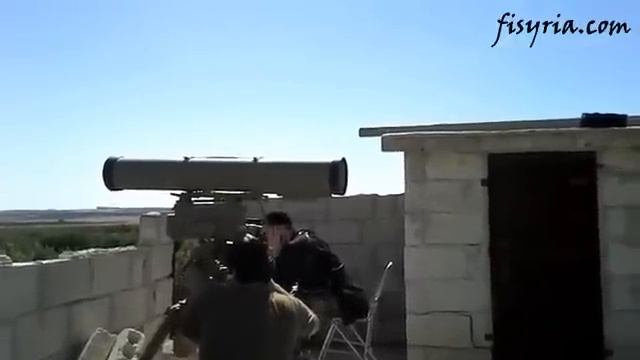 Syrian Free Army Anti Tank Missile "Kornet" смотреть онлайн