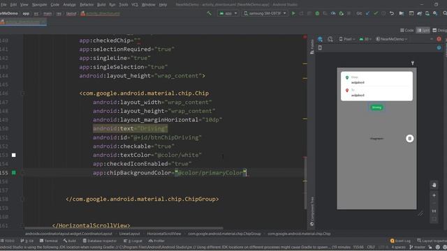 Near Me| Design Direction Activity in Android JAVA Part ( 16 ) смотреть онлайн