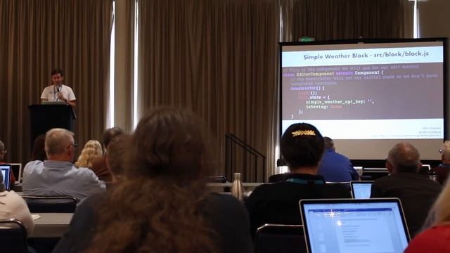 WordPress Gutenberg Block Development presentation at WordCamp 2018 смотреть онлайн