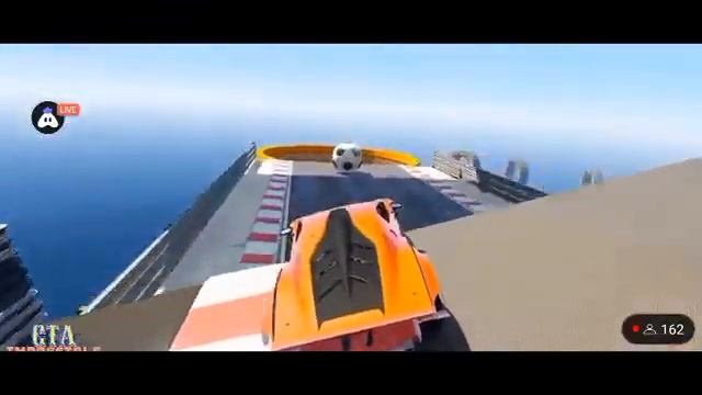 SPIDERMAN CARS Monster Trucks Mega Rampa Challenge ! SUPERHERO HULK Iron Man Goku Racing - GTA V смотреть онлайн