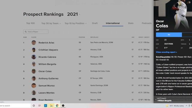 The WhiteSox have agreed to terms with international outfielders Oscar Colás and Erick Hernández! смотреть онлайн