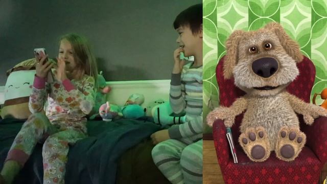 Do Not FACETIME Talking Ben at 3am at My PB and J House! смотреть онлайн