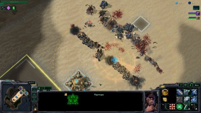 Starcraft 2 Desert Strike Hots save money for finaly battle смотреть онлайн