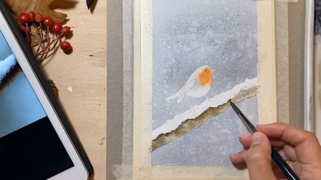 Curso de Aquarela - Pinte Pássaros - Com Ana Wilhelm смотреть онлайн