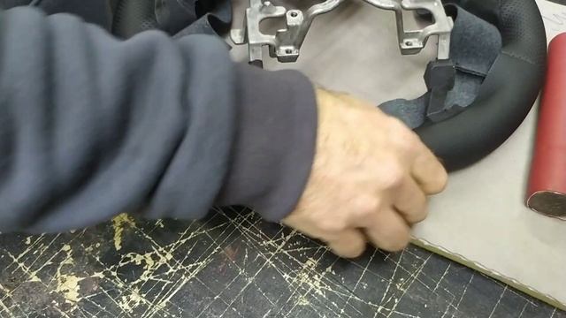 Перетяжка руля Toyota Prius 30-(Toyota Prius 30 steering wheel cover) смотреть онлайн