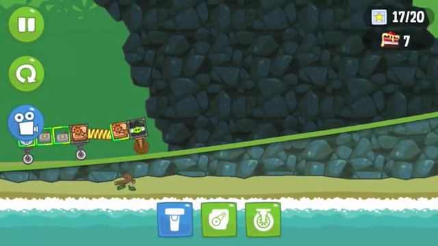 Веселая ИГРА головоломка для детей Bad Piggies или Плохие свинки [179] Серия смотреть онлайн