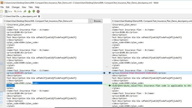 XML Comparison Tool for testing смотреть онлайн