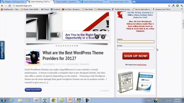 Wordpress Blog Design Tips - Custom Headers & Plugins Part 2 смотреть онлайн