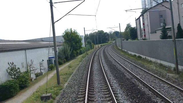 Путешествие на поезде Ленцбург - Баден-Оберштадт - Цюрих [2016] смотреть онлайн