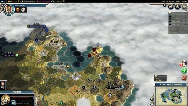 Yoruus vs AI 002: GOTM 61 CFC Huns (T279) Part 3 (Gameplay/commentary) HD смотреть онлайн