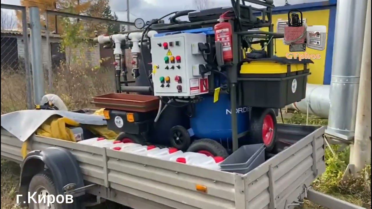 Химическая промывка газового котла #Buderus в котельной г. Киров средством #GTphos Universal смотреть онлайн