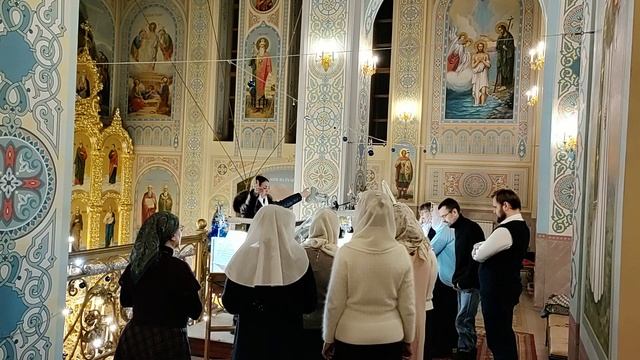 Крещение Господне, 2-й антифон. Регент Екатерина Артюхова. смотреть онлайн