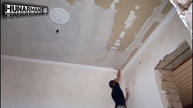 Потолок шпаклёвка... СВОИМИ РУКАМИ смотреть онлайн