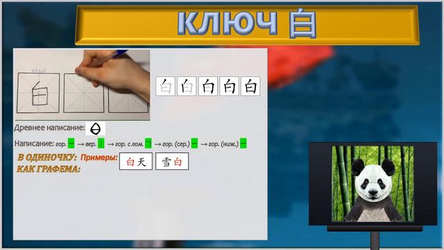 Урок 47. Ключи 十 (десять), 白 (солнце) и 田 (поле) в китайском языке смотреть онлайн