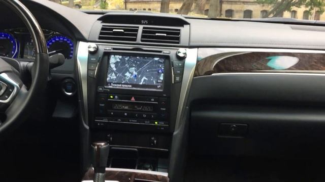 Обзор салона Toyota Camry 2016 V5 / Українські Новини смотреть онлайн