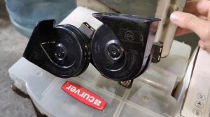 VW T4 установка двух тонального звукового сигнала.