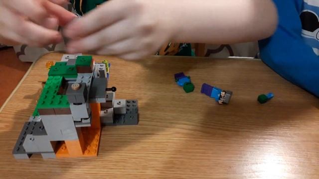 Лего Майнкрафт...пещера зомби смотреть онлайн