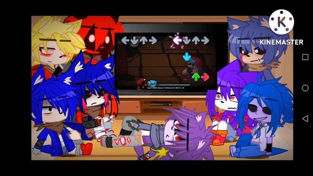 sonic.exe mod2.5 react to mario's port || Gacha club || Part 4 || смотреть онлайн