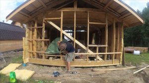 Главное правило перкрестного утепления | Монтаж ОСБ БЕЗ ВЕНТЗАЗОРА | Каркасный дом.