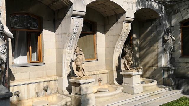 Массандровский дворец крым, дворцы крыма, достопримечательности крыма, массандровский дворец ялта смотреть онлайн