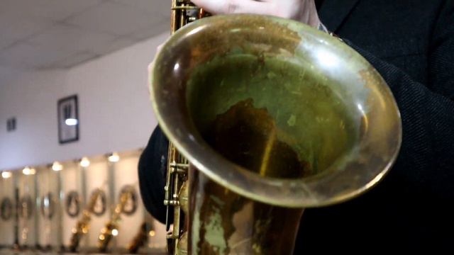 CONN NEW WONDER c. 1920 tenor sax смотреть онлайн