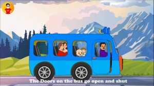 Wheels on the bus with lyric | Wheels on the Bus | Nursery Rhymes & Kids Songs