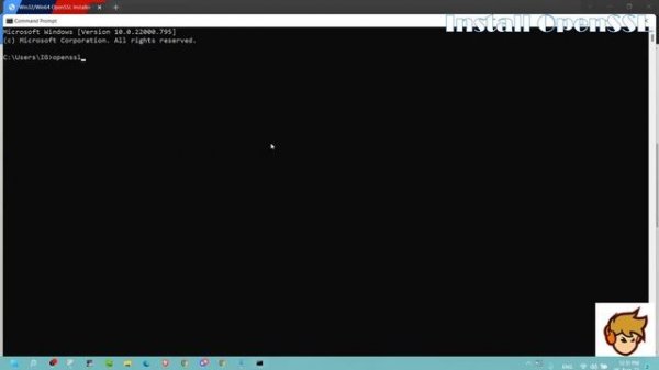 วิธี Install OpenSSL on windows 11
