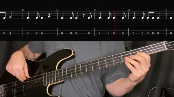 Fleetwood Mac - Everywhere (Bass Line w/ Tabs and Standard Notation)