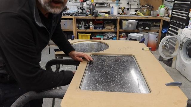 Making My Campervan Worktop !! Bespoke VW Transporter Campervan Build ! смотреть онлайн
