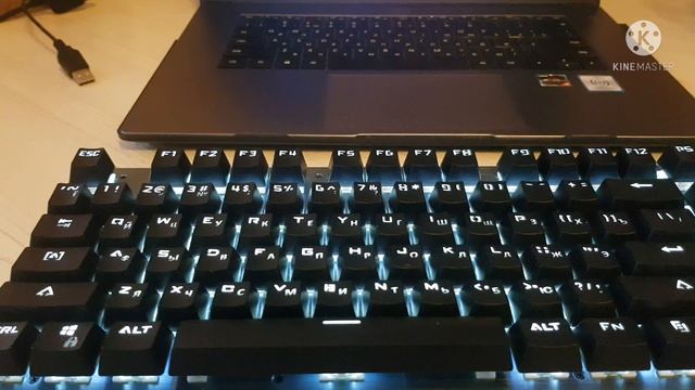 Расспаковка клавиатуры Gembird KBW-G540L и геймпад Speedlink Rait Gamepad Wireless_2160p