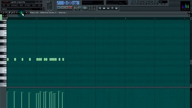 Создание в Addictive Drums 2 элементов игры на Snare и Hi-Hat смотреть онлайн
