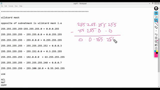 Wildcard Mask | What Is Wildcard Mask In Ospf | Wildcard Mask Vs Subnet Mask