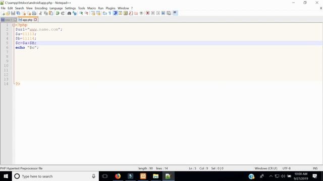 How to make an android application to PHP script part -3 смотреть онлайн
