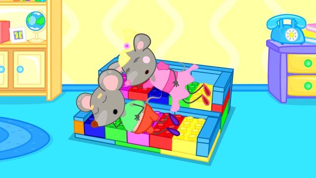 Mouse Family Official Channel ? Build Watermelon Playhouse | Cartoon for Kids смотреть онлайн