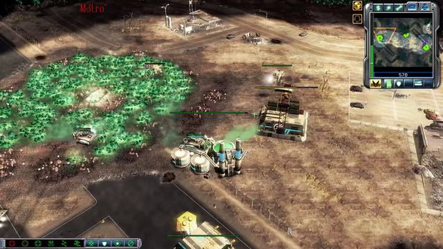 Ⓜ Command & Conquer-3: Kane’s Wrath — Skirmish on [R14] Infested Coastline (Rootten- VS M3tro) смотреть онлайн