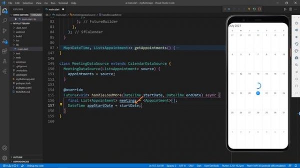 How to Load More Data on Demand in Flutter Event Calendar