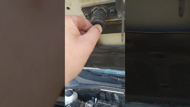 Решение проблемы замка капота ШЕВРОЛЕ ЛАЧЕТТИ