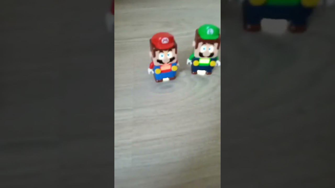 Double music from Luigi and Mario! Lego Super Mario 64 p.3 #shorts смотреть онлайн