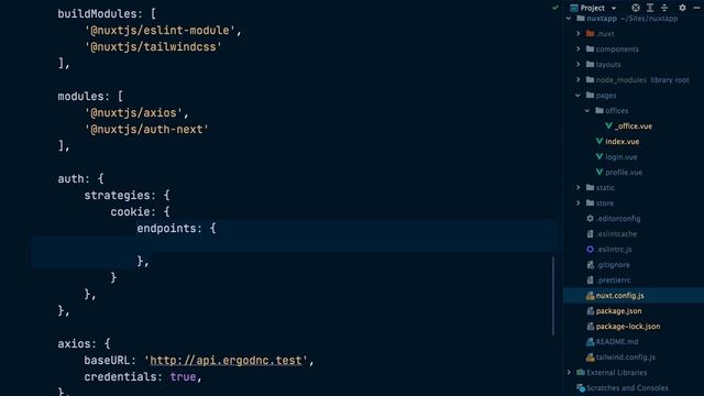 Using a Laravel REST API with a NuxtJs App смотреть онлайн